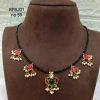 jadavu kundhan Blackbeads